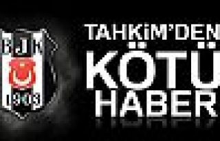 Tahkim'den Beşiktaş'a ret!