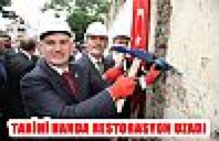 Tarihî handa restorasyon uzadı