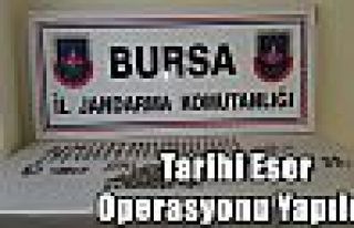 Tarihi Eser Operasyonu Yapıldı