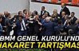 TBMM GENEL KURULU'NDA HAKARET TARTIŞMASI!