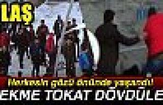 TEKME TOKAT DÖVDÜLER!