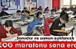 TEOG maratonu sona erdi