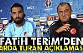 Terim: 'Arda konusunu zamana bırakalım'