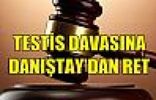 Testis Davasına Danıştay’dan Ret