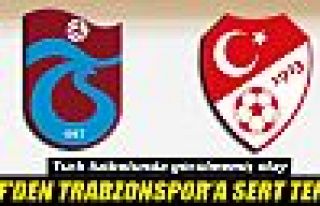 TFF’den Trabzonspor'a sert tepki