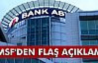 TMSF'den flaş Bank Asya açıklaması