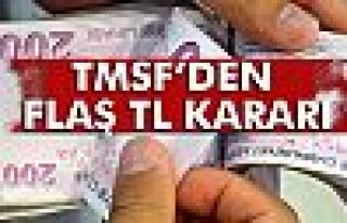 TMSF'den TL kararı