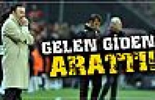 Trabzonspor'da gelen gideni arattı