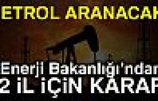 Trakya’da petrol arama izni verildi