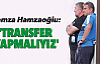 'Transfer yapmalıyız'