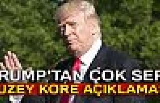 TRUMP ATEŞ PÜSKÜRDÜ!