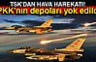 TSK'dan hava harekatı!