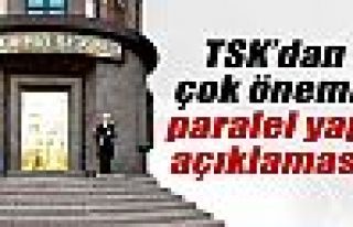 TSK’dan 'paralel yapı' açıklaması