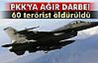 TSK’dan PKK hedeflerine hava harekatı