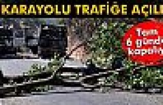 Tunceli-Erzincan karayolu trafiğe açıldı