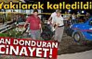 Turgutlu’da vahşi cinayet!