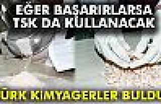 Türk Kimyagerler Buldu!