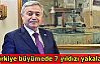 Türkiye büyümede 7 yıldızı yakaladı