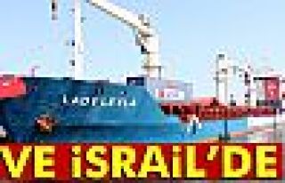 Türkiye'den Gazze'ye yardım götüren gemi İsrail'e...