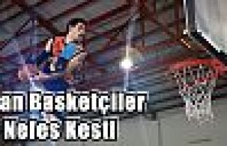 Uçan Basketçiler Nefes Kesti