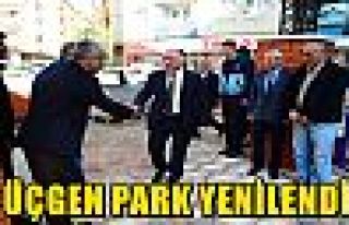 Üçgen Park’ta yenilendi