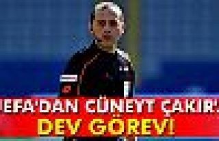 UEFA'dan Cüneyt Çakır'a görev