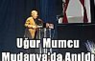 Uğur Mumcu Mudanya'da Anıldı