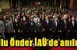 Ulu Önder İAÜ’de anıldı