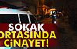 Ümraniye'de sokak ortasında cinayet