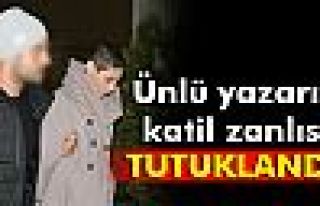 Ünlü yazarın katil zanlısı tutuklandı