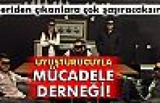 Uyuşturuyla Mücadele Derneği'nden cephanelik çıktı