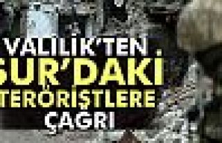 Valilikten Sur’daki teröristlere çağrı