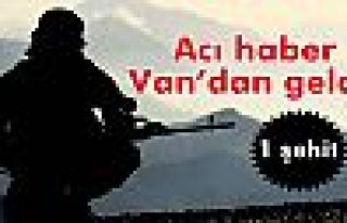 Van'da çatışma: 1 şehit