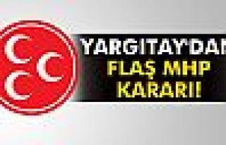 Yargıtay'dan MHP kurultayı hakkında karar