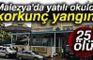 Yatılı okulda yangın: 25 ölü!