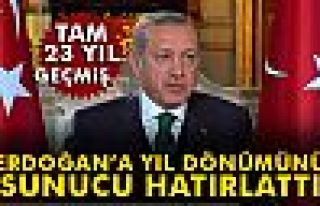 Yıl Dönümünü Sunucu Hatırlattı!