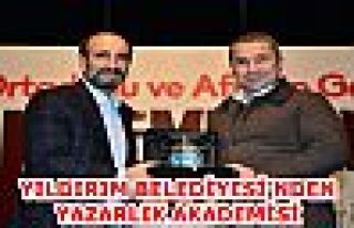 YILDIRIM BELEDİYESİ’NDEN YAZARLIK AKADEMİSİ