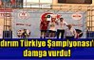 Yıldırım Türkiye Şampiyonası’na damga vurdu!