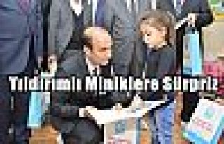 Yıldırımlı Miniklere Sürpriz