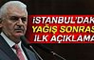 Yıldırım:Olay bir afet; her şey kontrol altında...