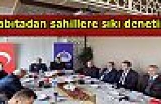 Zabıtadan sahillere sıkı denetim