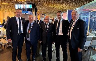Büyükekşi, EURO 2024 açılışı öncesi FIFA ve UEFA başkanları ile buluştu