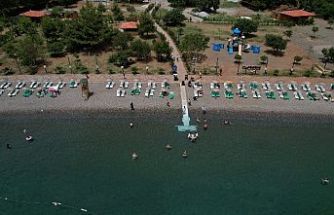 Muğla'da 'engelsiz' deniz keyfi