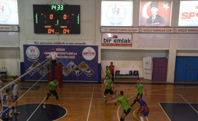 Voleybol Ligi Tamamlandı