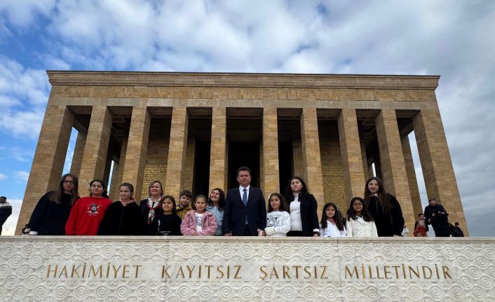 Osmangazili çocuklar Anıtkabir’de